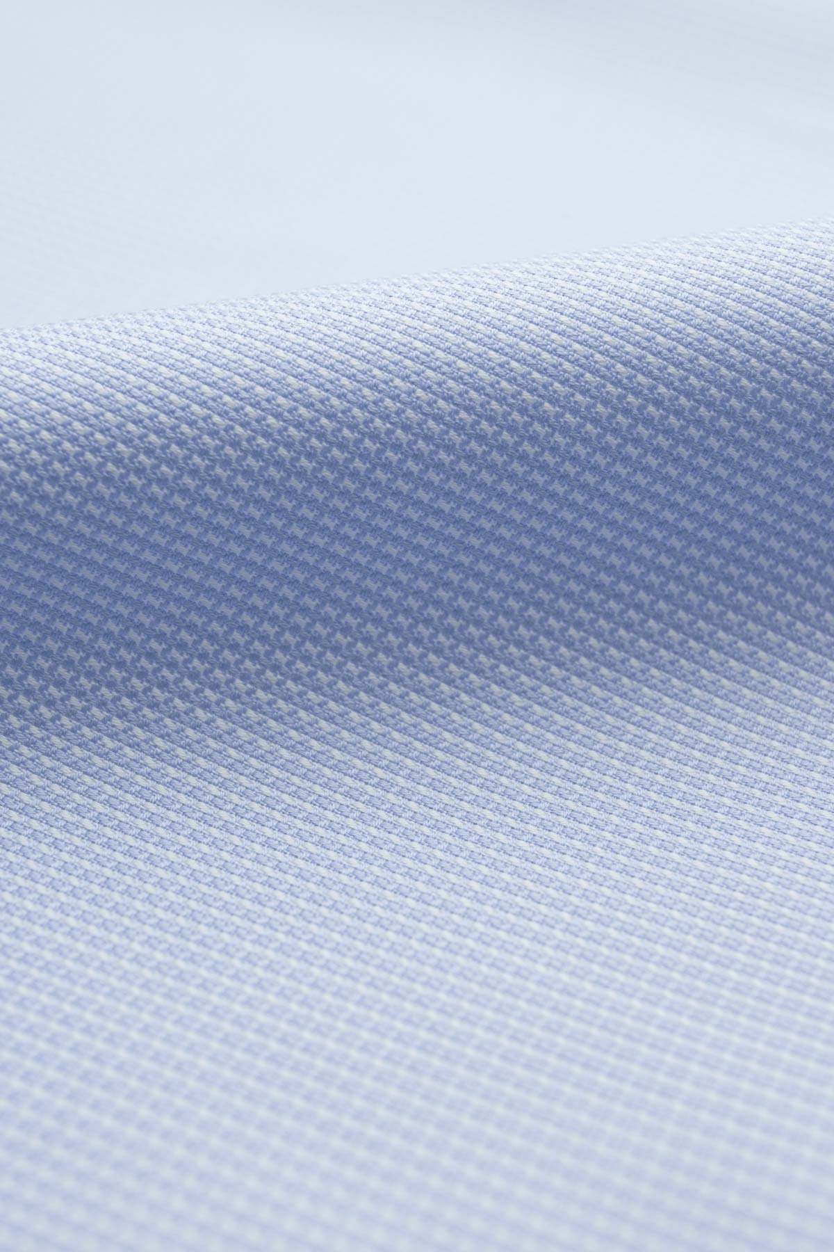 Abba 80s Blue Dobby Shirt - Image 7