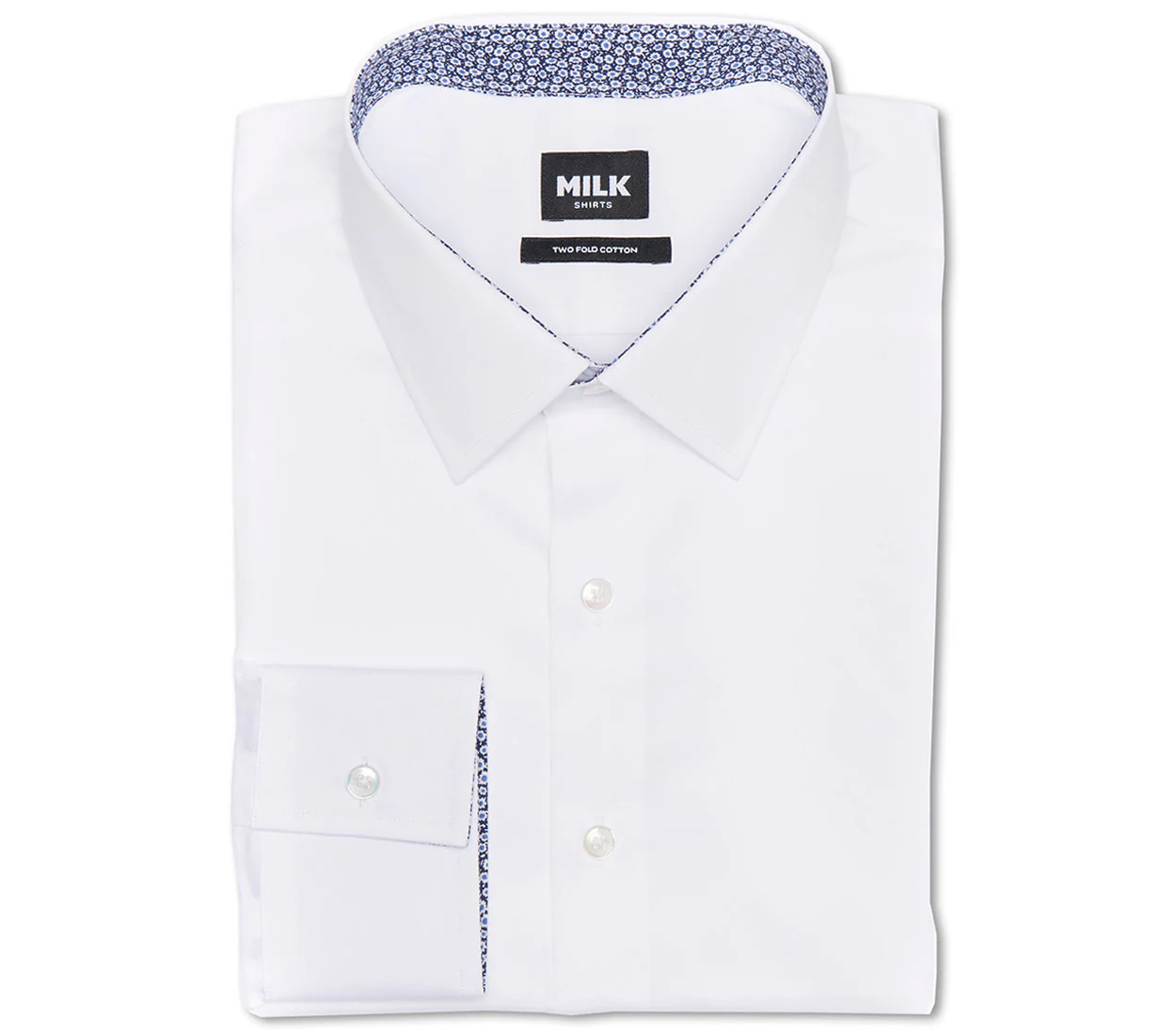 Bagio Soft White Twill with Contrast Shirt - Image 4