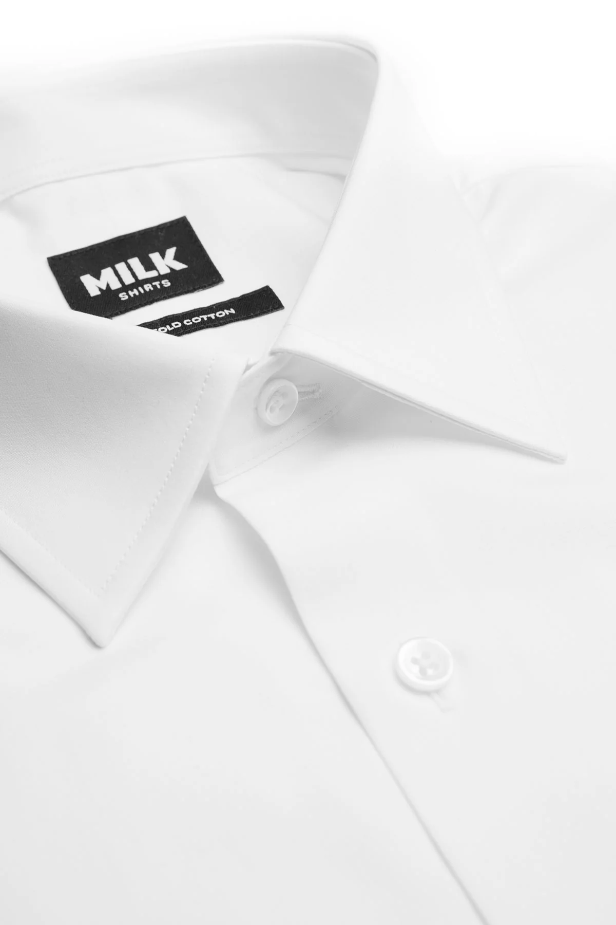 Calilo 100s White Poplin Shirt - Image 3