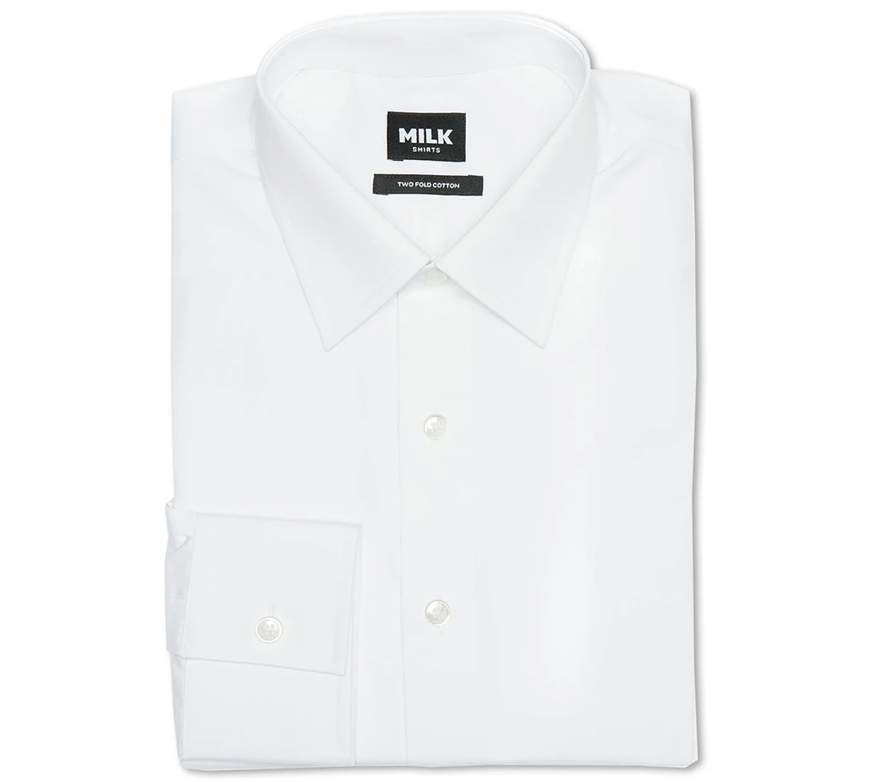 Calilo 100s White Poplin Shirt - Image 4