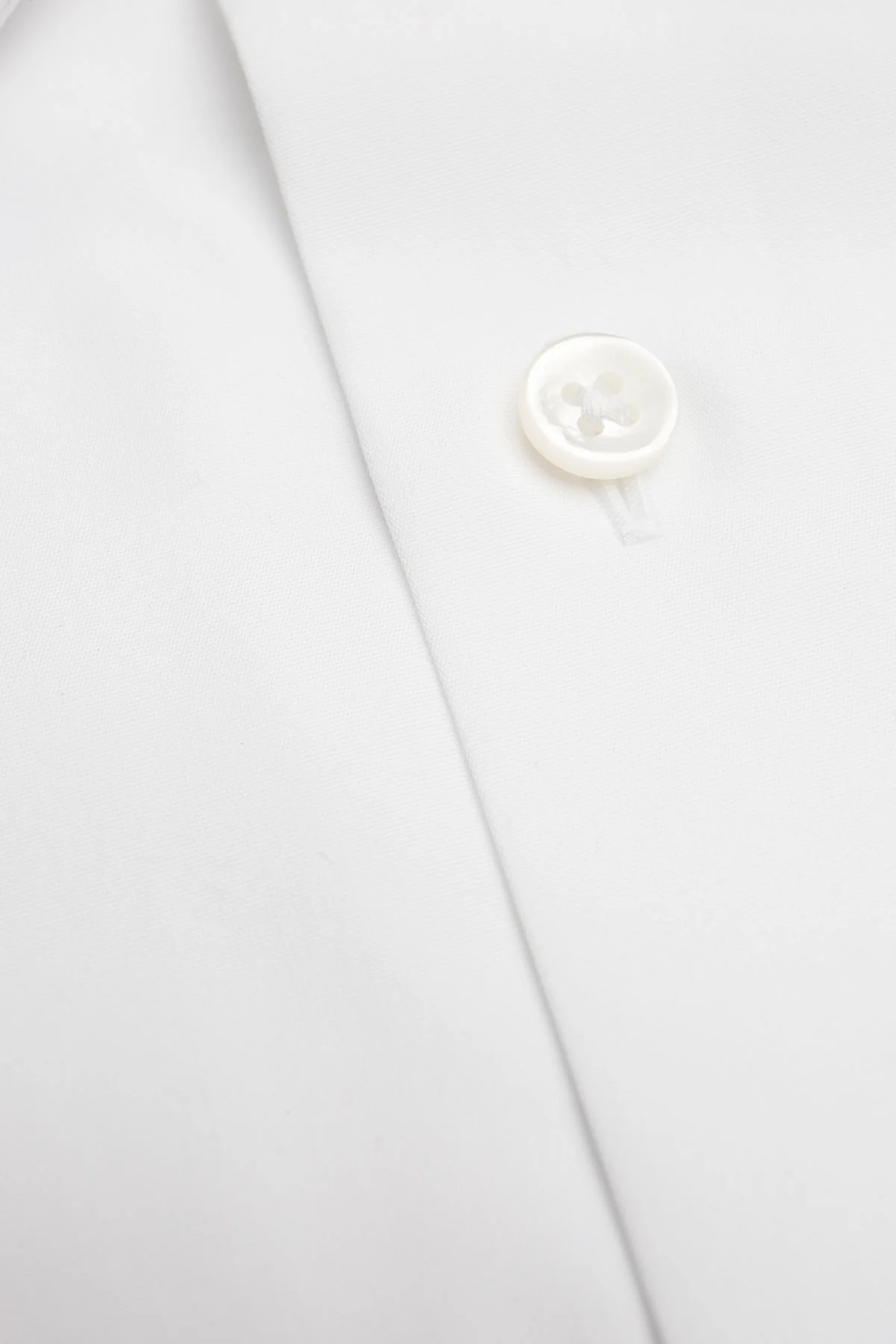 Calilo 100s White Poplin Shirt - Image 5