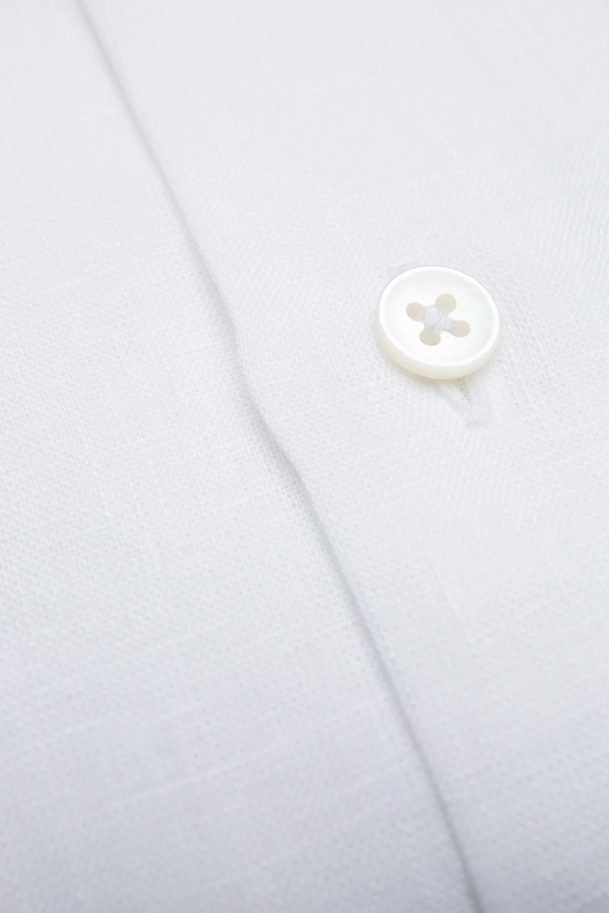 Capri White Linen Shirt - Image 5