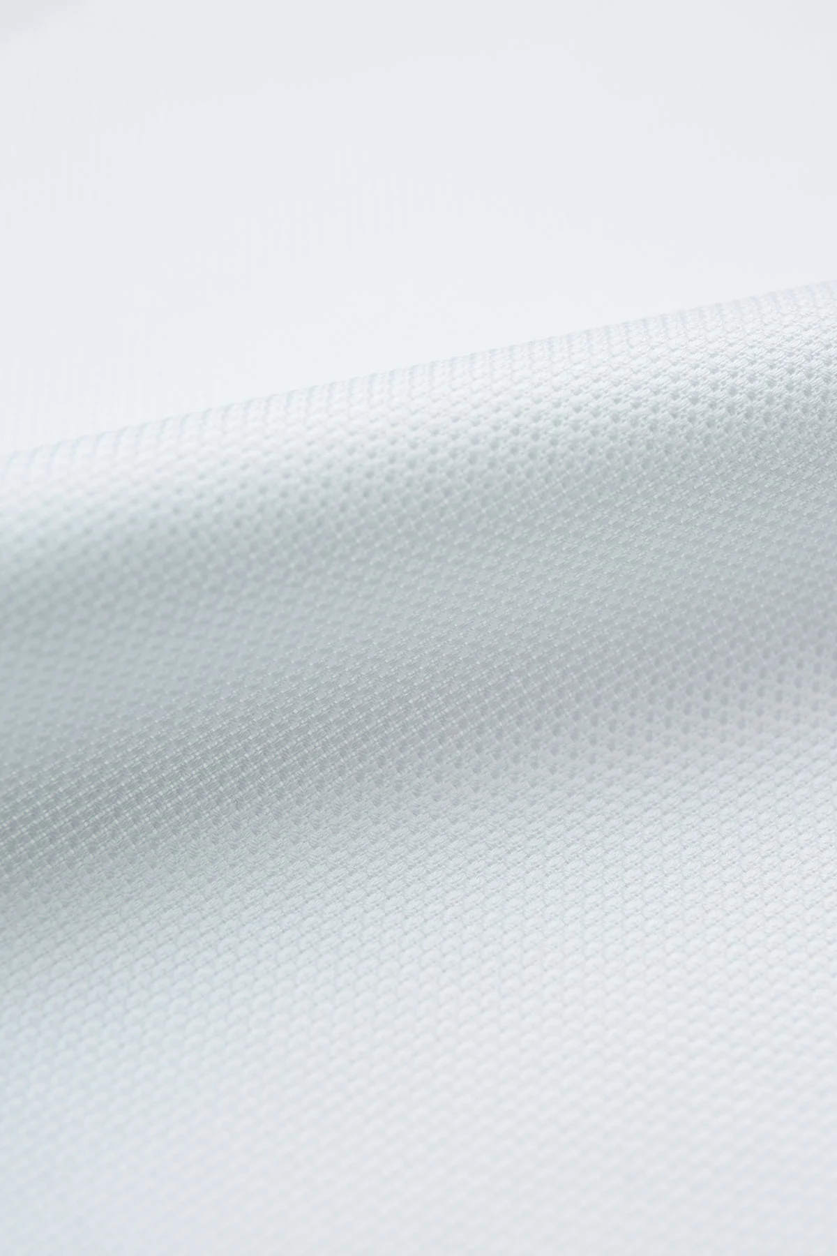 Cleo 80s Textured White Cloth Shirt - Image 7