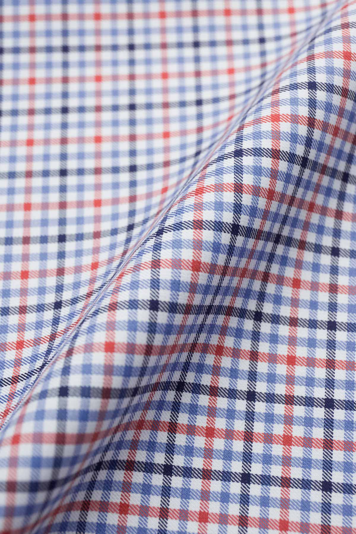 Jordan 100s Red Blue Check Shirt - Image 5