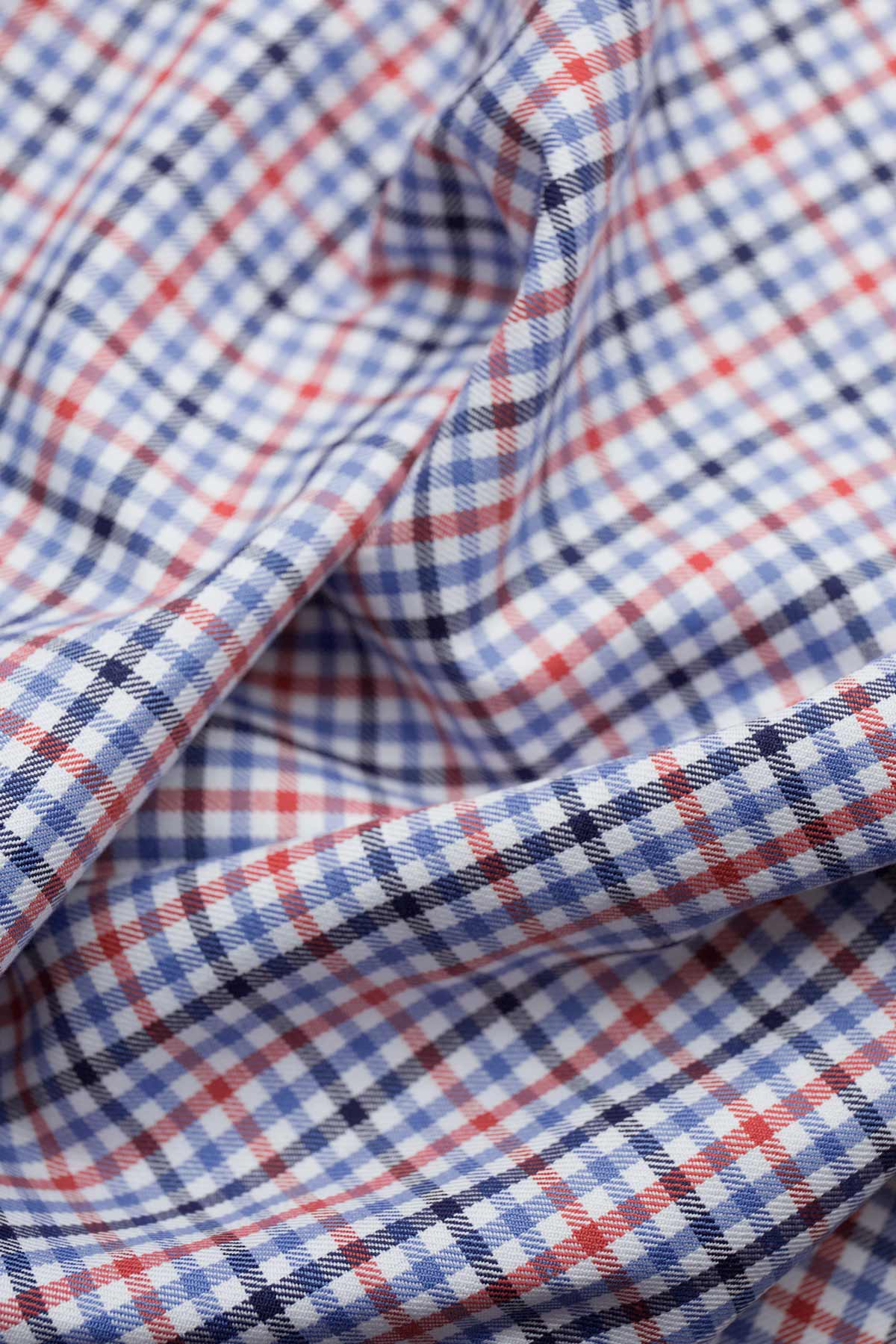 Jordan 100s Red Blue Check Shirt - Image 6