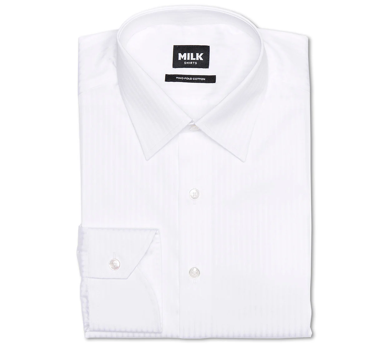 Leeko 140s Striped Poplin Shirt - Image 4