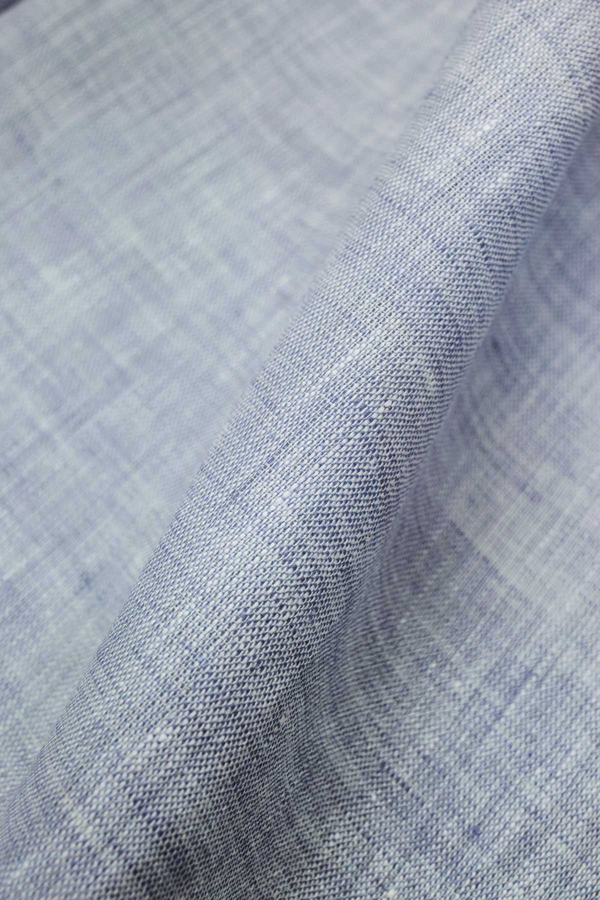 Portofino Light Blue Linen Shirt - Image 5