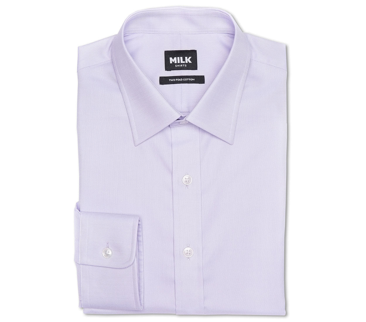 Queen 100's Purple Royal Oxford Shirt - Image 3