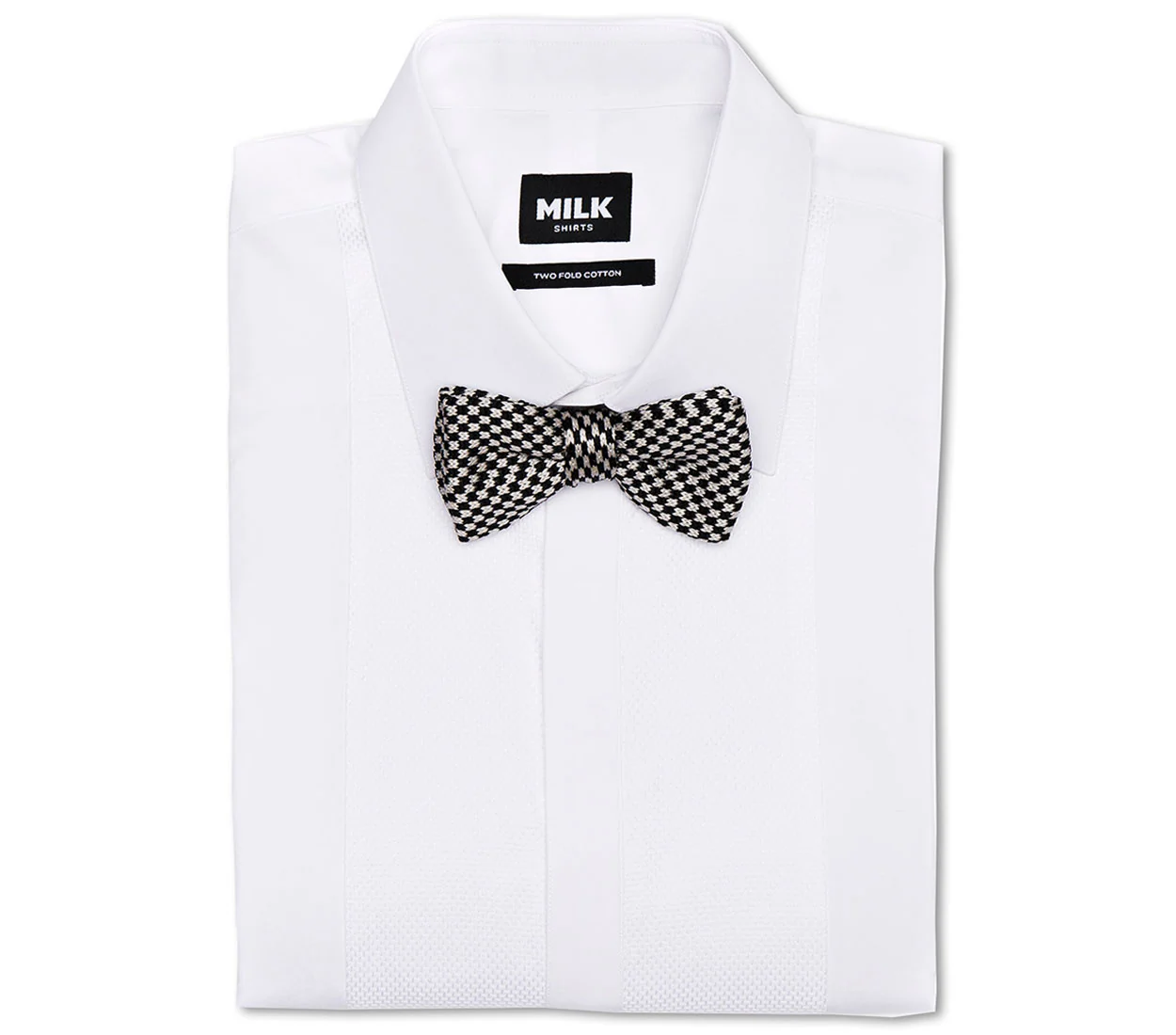 Tuxedo Dove 140s White Poplin Shirt - Image 9